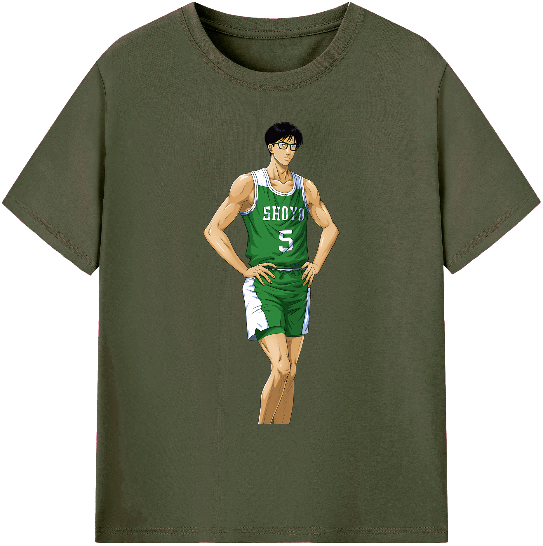 （画像用） SLAM DUNK／スラムダンク 綿100％ メンズ半袖Tシャツ｜肌触りやわらか＆通気性